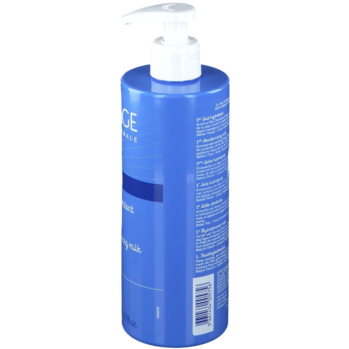 URIAGE 1. Feuchtigkeitsmilch 500 ml - Redcare Apotheke