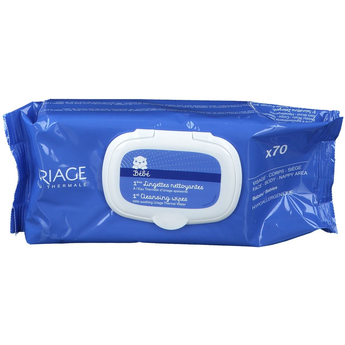 Uriage Bébé 1ères lingettes nettoyantes