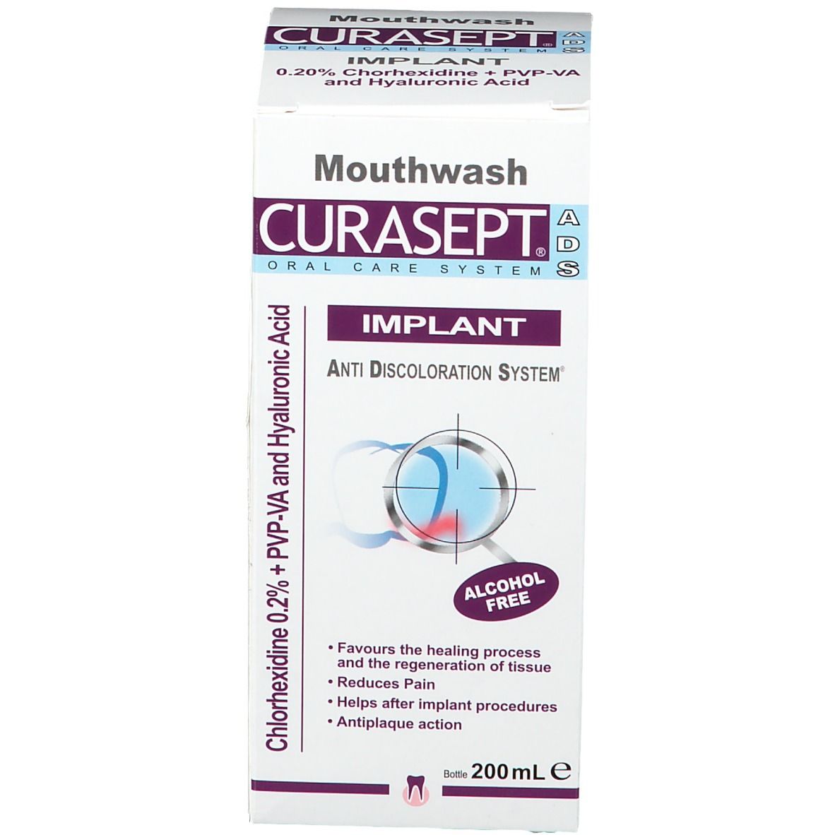 CURASEPT ADS® Implantat-Mundspülung