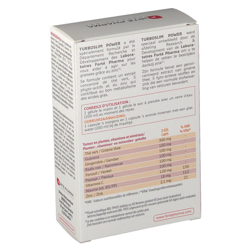 Forté Pharma Turboslim Power