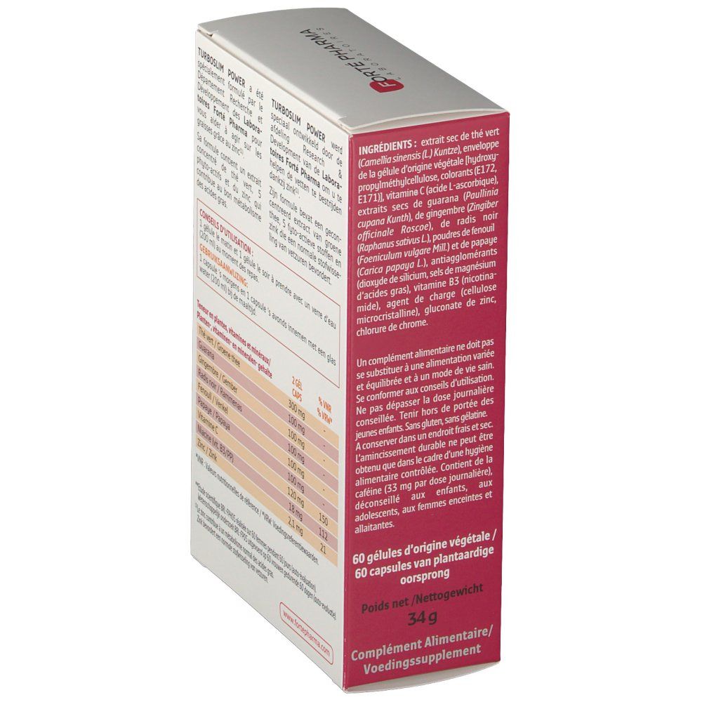 Forté Pharma Turboslim Power
