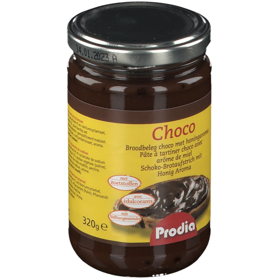 Prodia Pâte à tartiner - Choco avec arôme miel