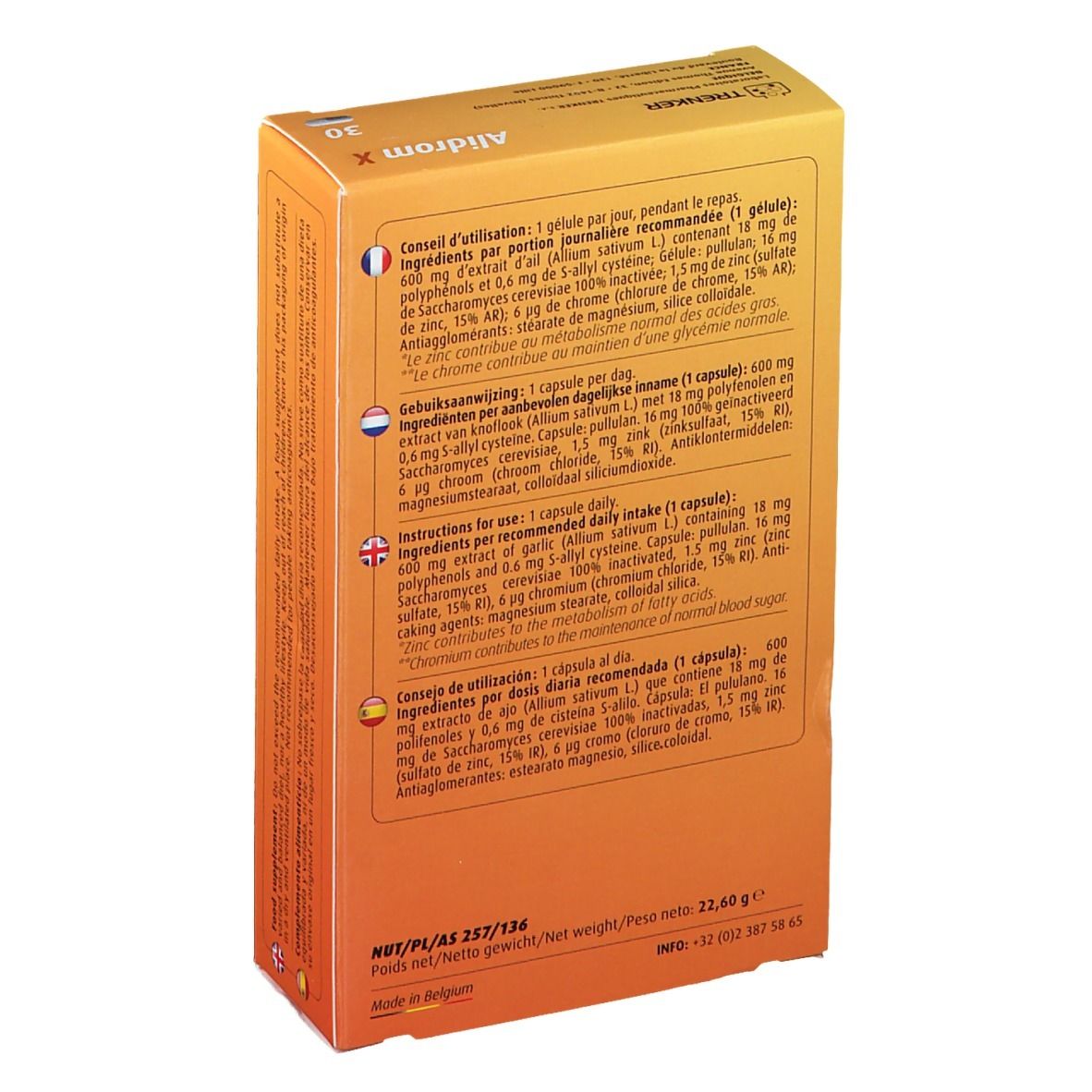 Orthonat nutrition Alidrom X