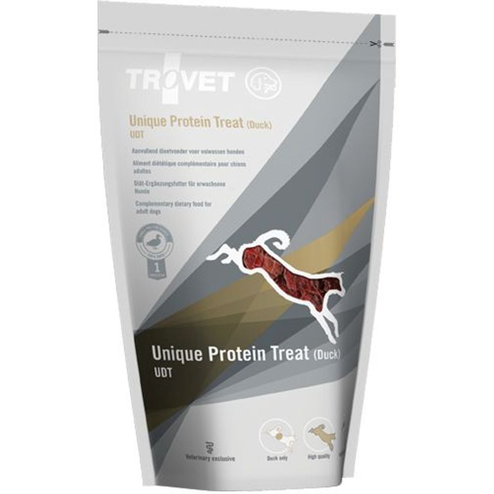 TROVET Unique Protein Treat Ente