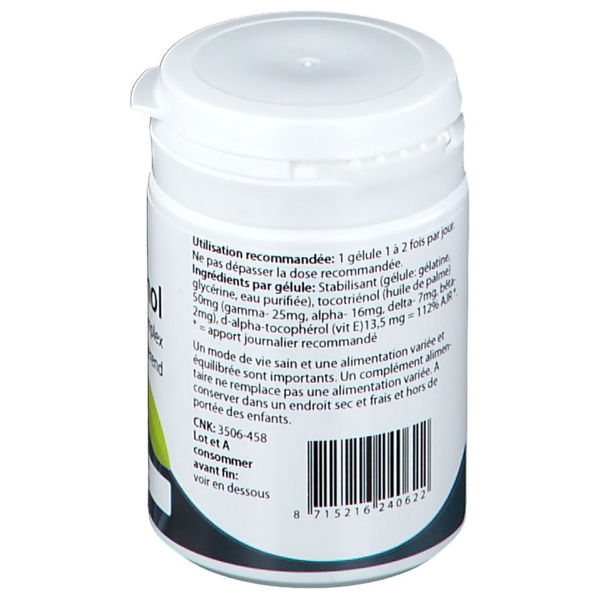 Etrinol Komplex von Tocotrienolen aus rotem Palmöl