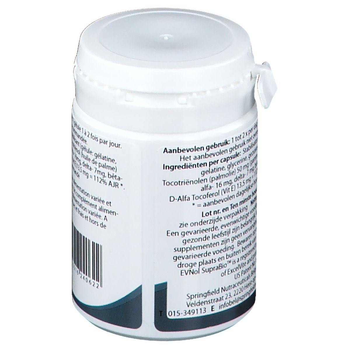 Etrinol Komplex von Tocotrienolen aus rotem Palmöl