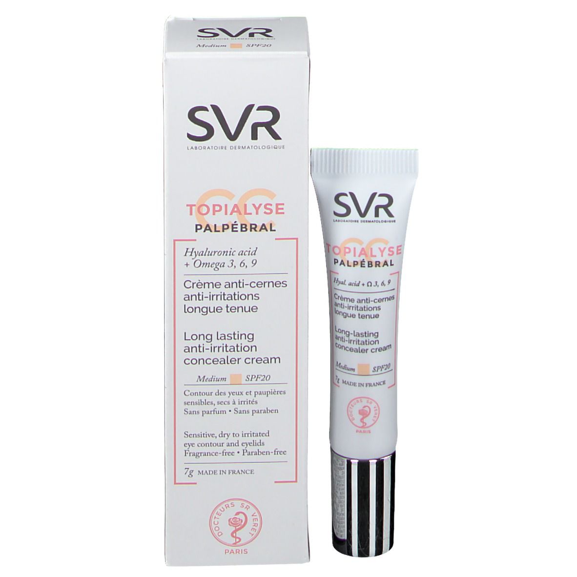 SVR Topialyse Palpébral CC medium SPF 20