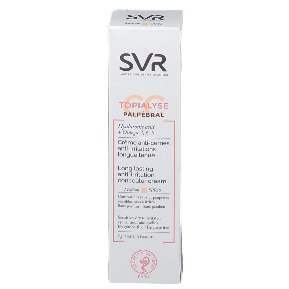 SVR Topialyse Palpébral CC medium SPF 20