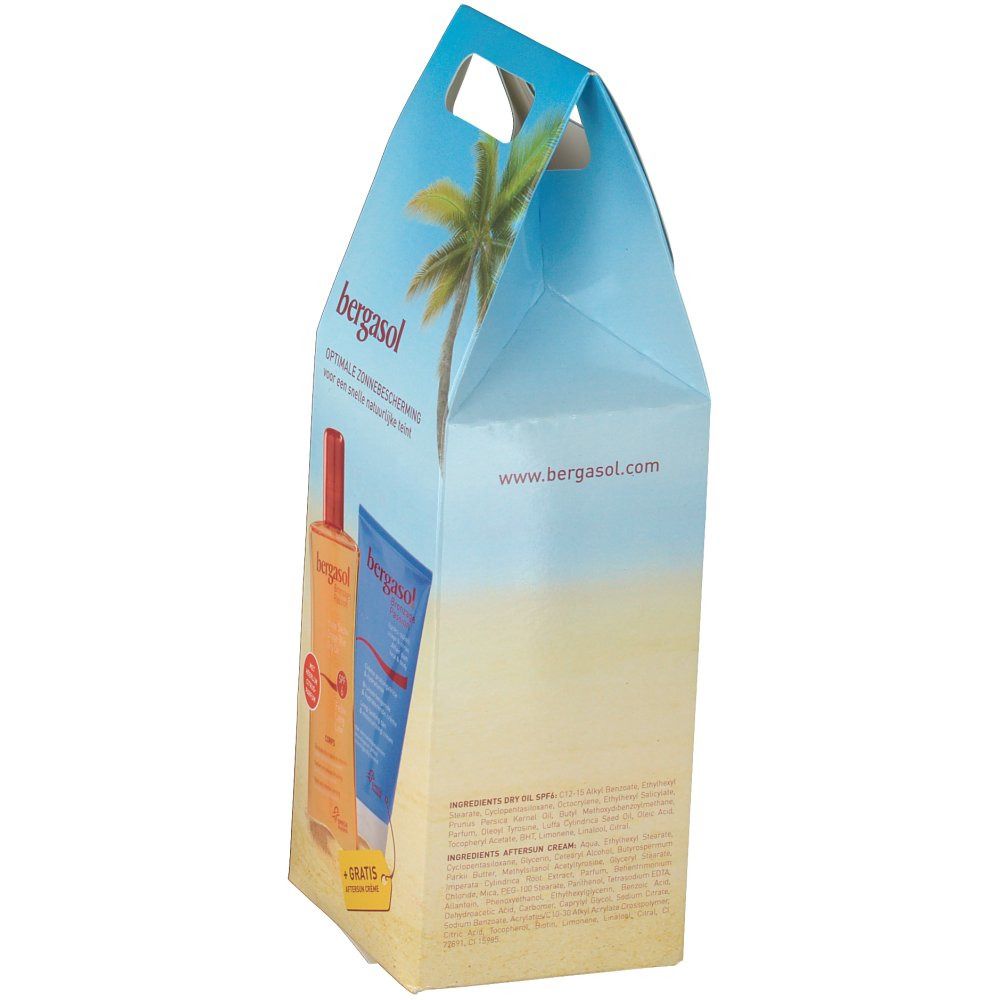 Bergasol Bronzage Box Droge Olie