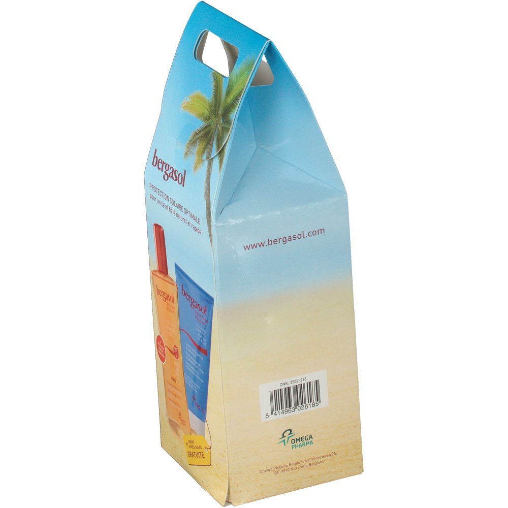 Bergasol Bronzage Box Droge Olie