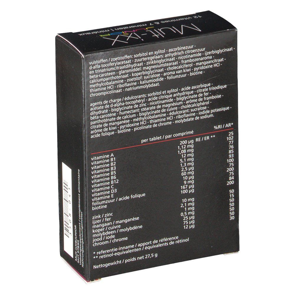 Mult-ixX Junior 30 comprimés à croquer