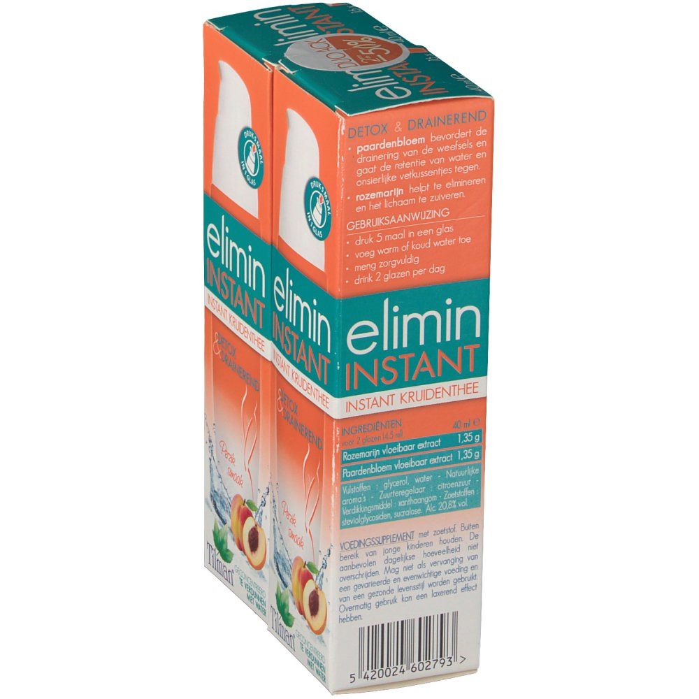 Tilman® elimin INSTANT Detox & Entwässerung Aprikose Kräutertee