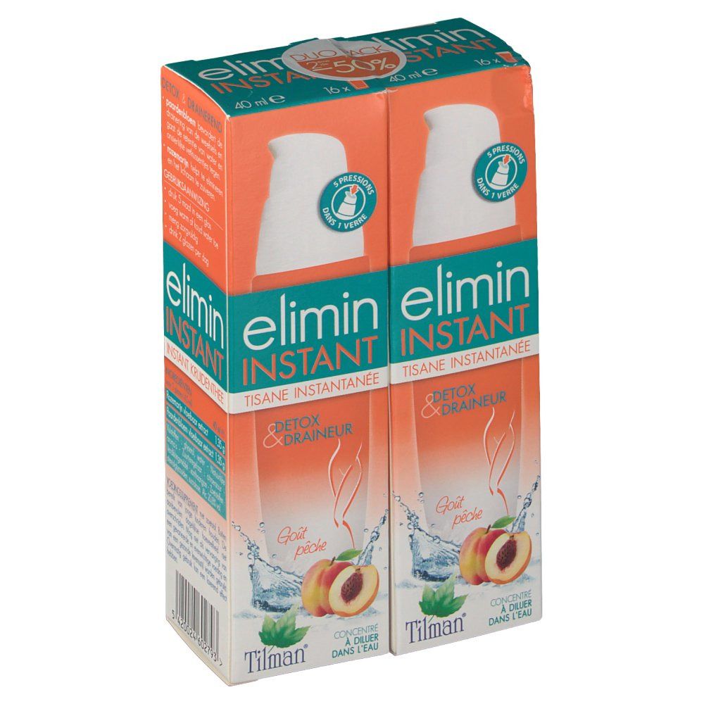 Tilman® elimin INSTANT Detox & Entwässerung Aprikose Kräutertee