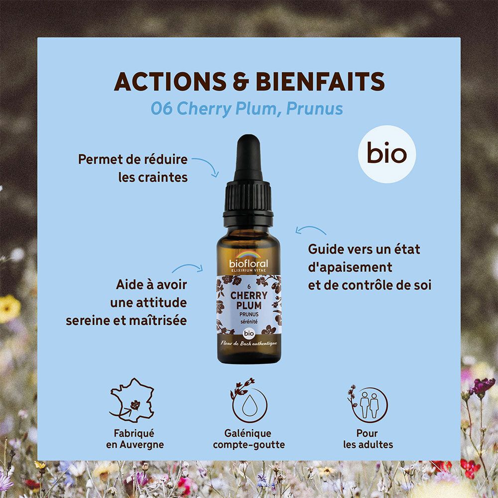 BIOFLORAL 06 - Cherry Plum - Prunus