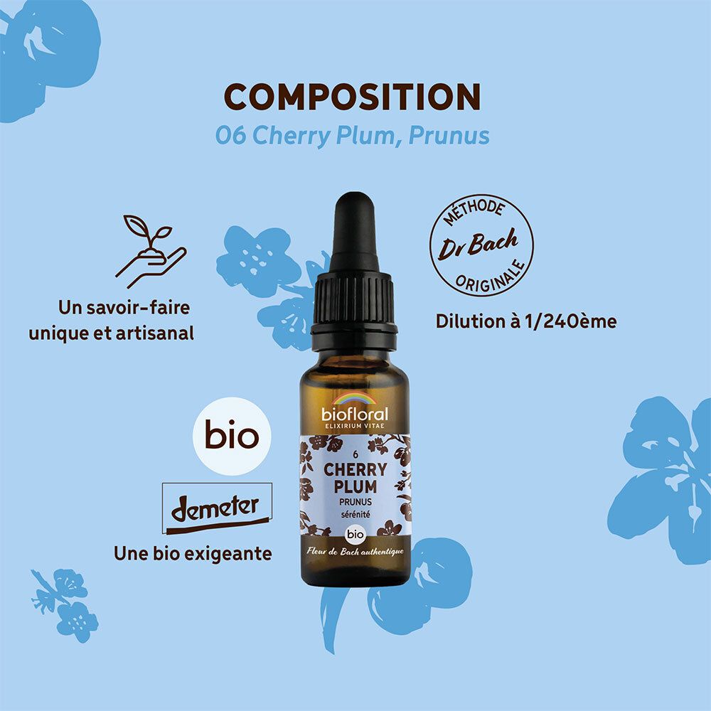 BIOFLORAL 06 - Cherry Plum - Prunus