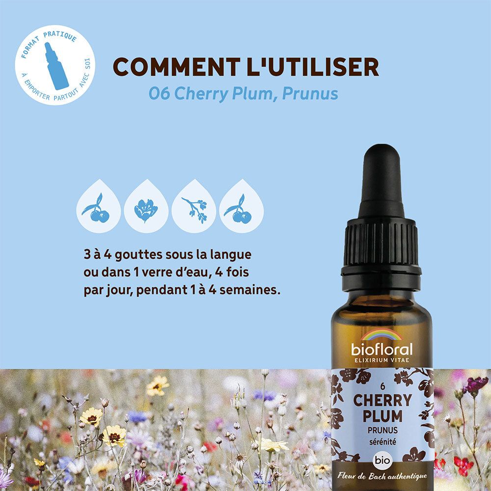 BIOFLORAL 06 - Cherry Plum - Prunus