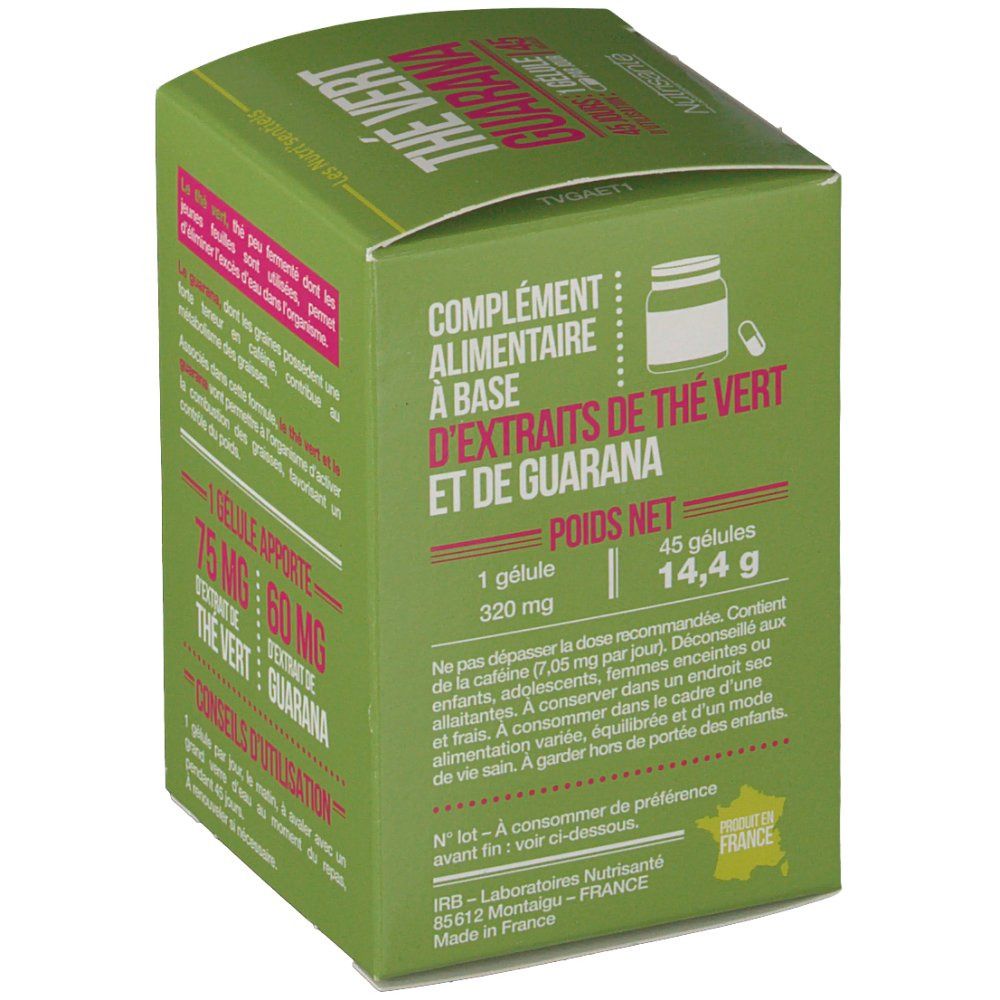 Nutrisanté Grüner Tee Guarana