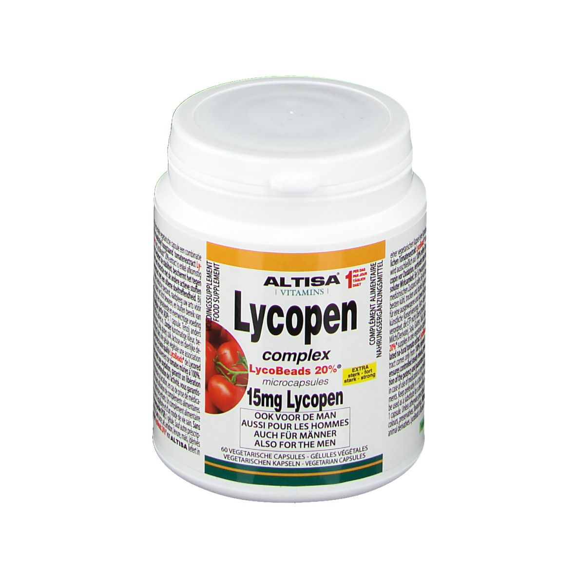 Altisa® Vitamins Lycopen complex 15 mg