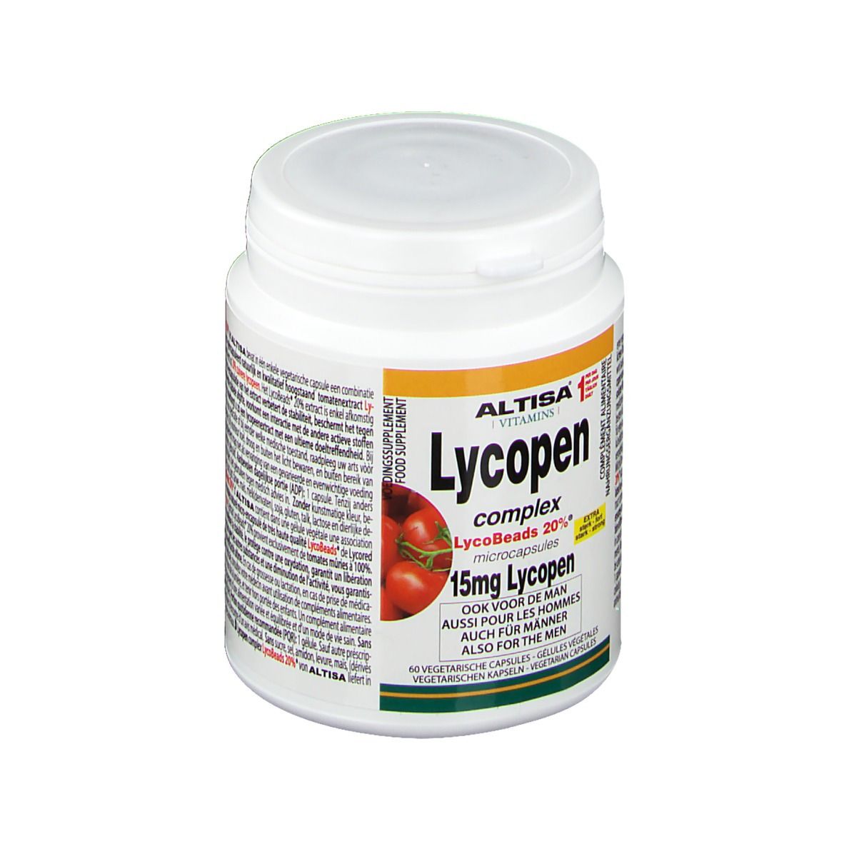 Altisa® Vitamins Lycopen complex 15 mg