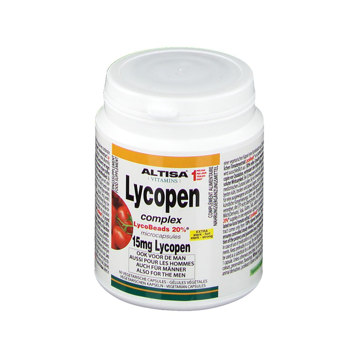 Altisa® Vitamins Lycopen complex 15 mg