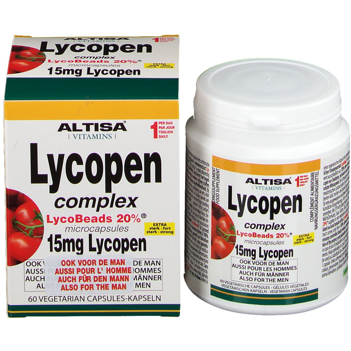 Altisa® Vitamins Lycopen complex 15 mg