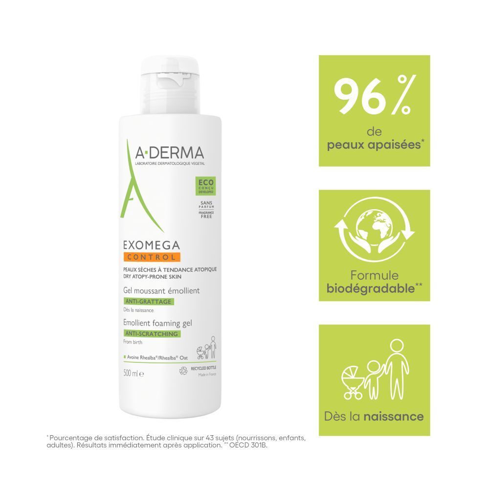 A-DERMA® Exomega Control Duschgel