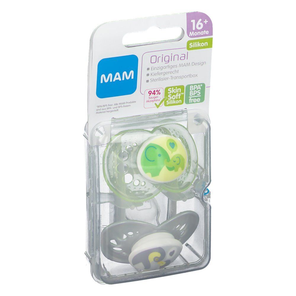 MAM Original Sucette silicone (+16 mois)