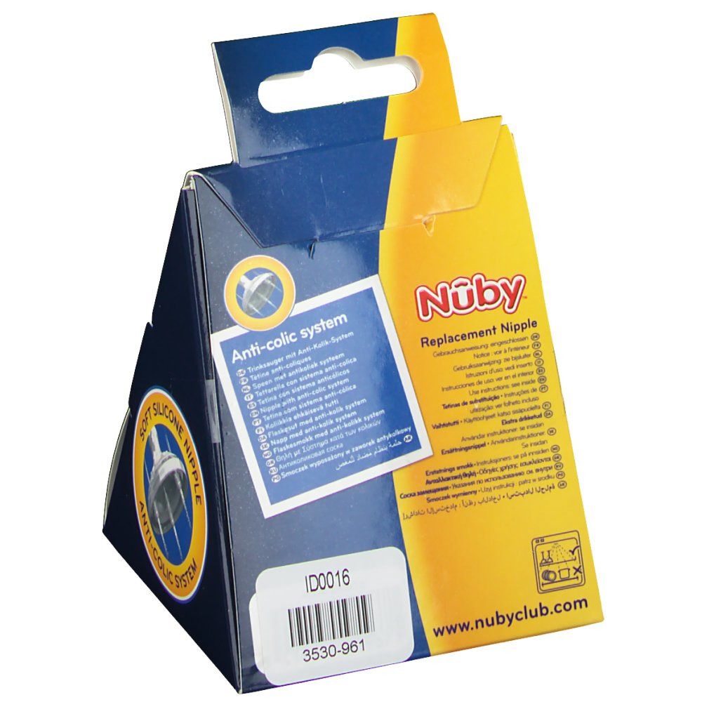 Nuby Silikon-Ersatzmundstück auslaufsicher