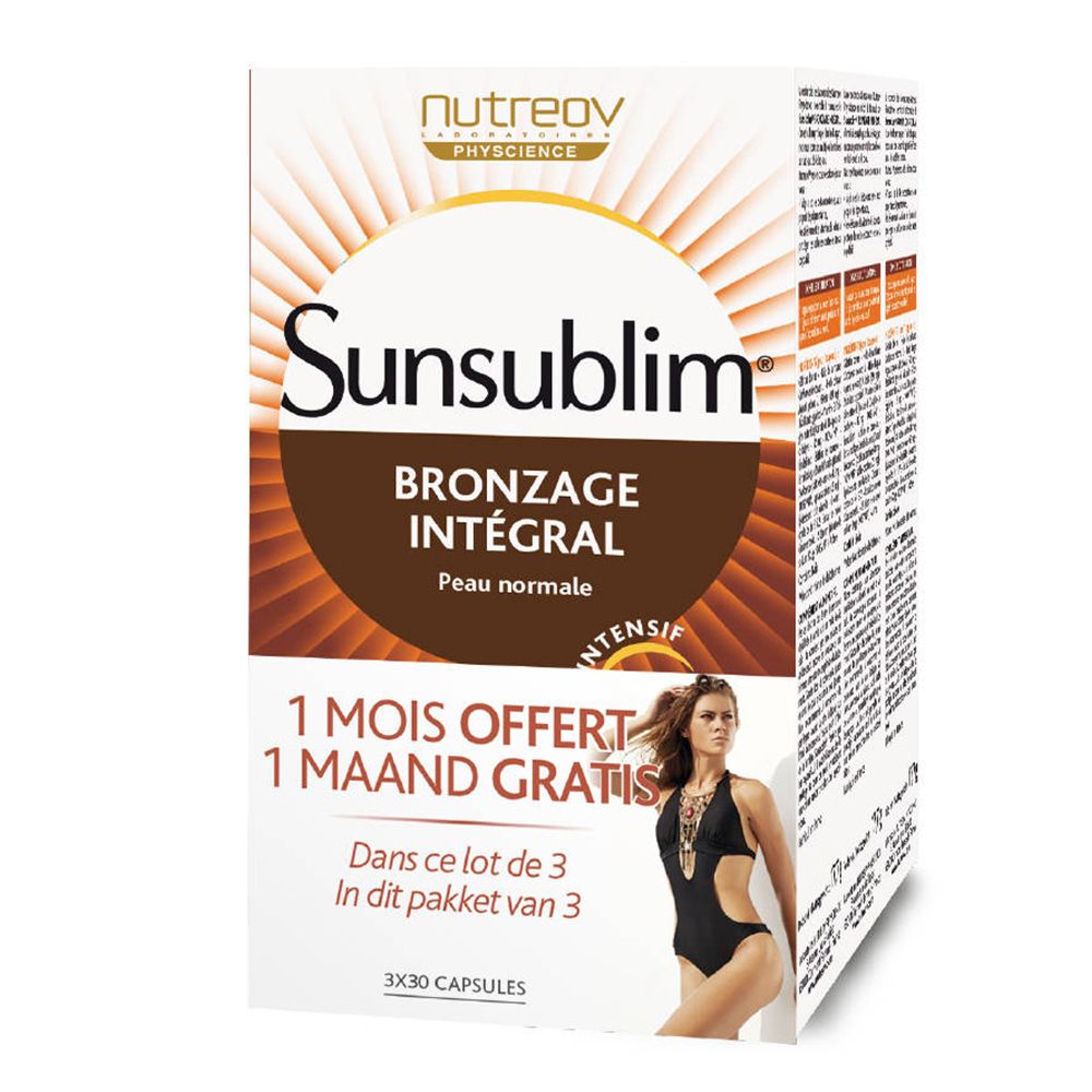 nutreov Sunsublim® Bronzage Integral