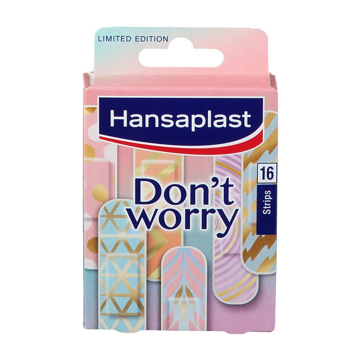Hansaplast Pflasterstrips Dont Worry Limited Edition 7,2 x 1,9 cm