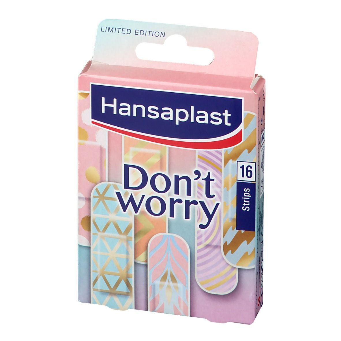 Hansaplast Pflasterstrips Dont Worry Limited Edition 7,2 x 1,9 cm