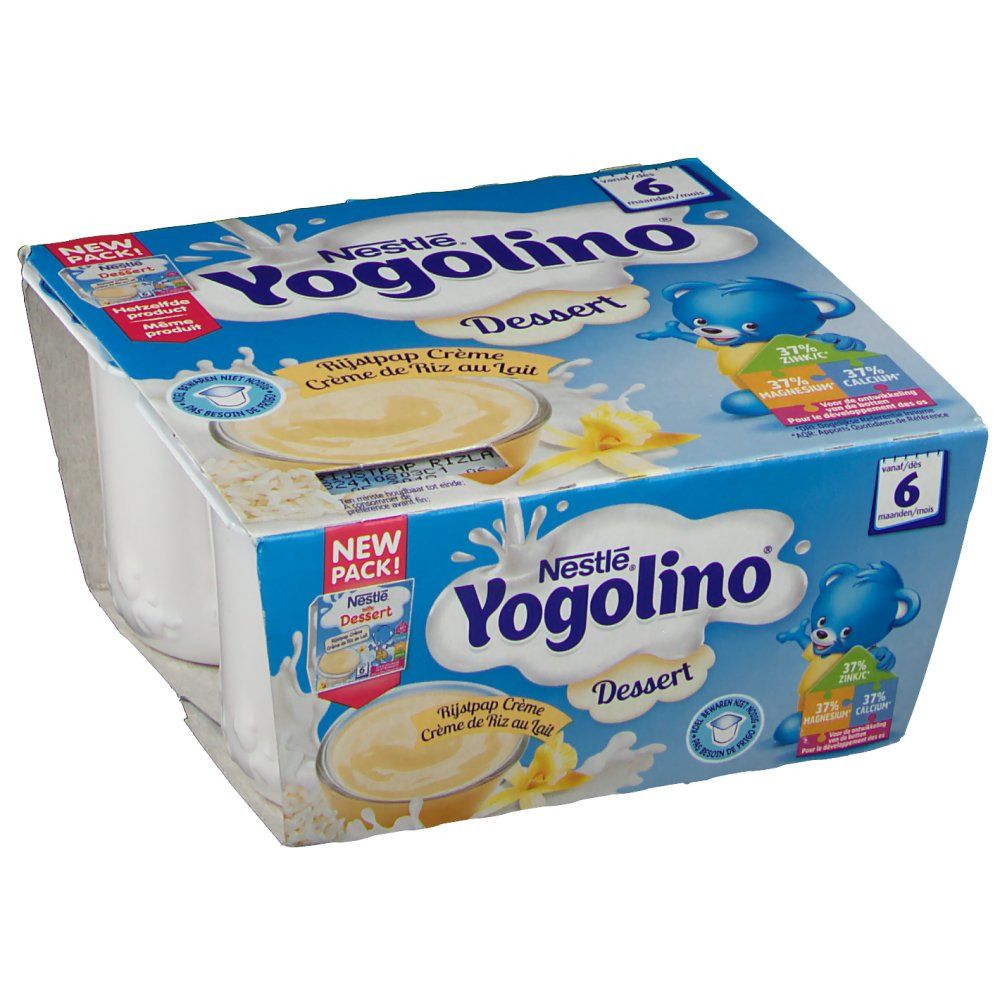 Nestlé® Yogolino® Baby-Dessert Sahne Milchreis Pudding