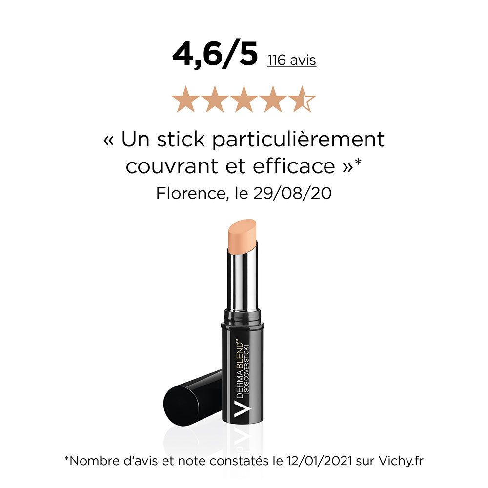 Vichy DERMABLEND™ SOS Coverstick 16H Sand teint 35