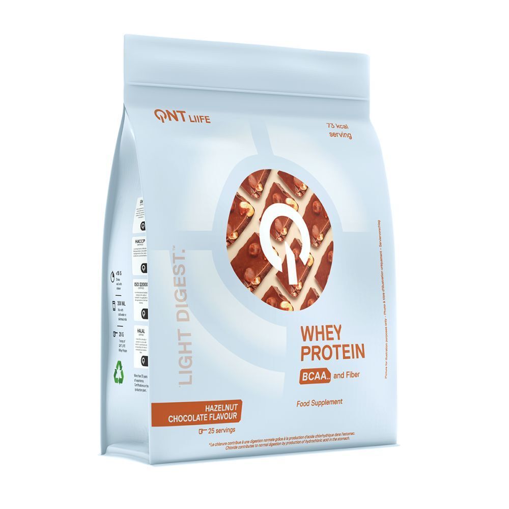 QNT Light Digest Whey Protein Schokolade - Haselnuss