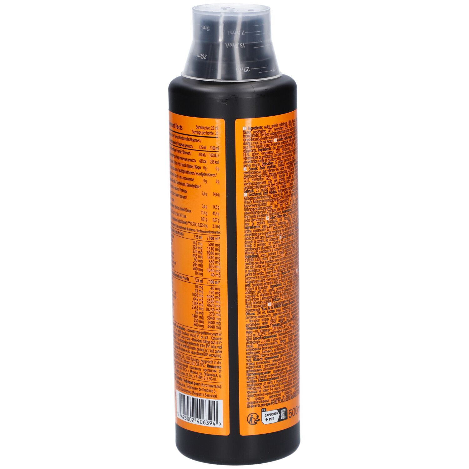 QNT Aminosäure Liquid 40000 mg Rote Früchte Geschmack