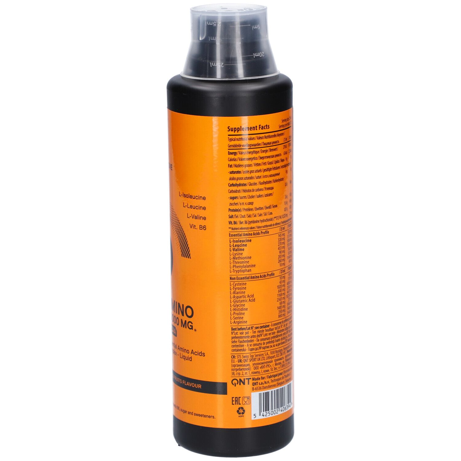 QNT Aminosäure Liquid 40000 mg Rote Früchte Geschmack