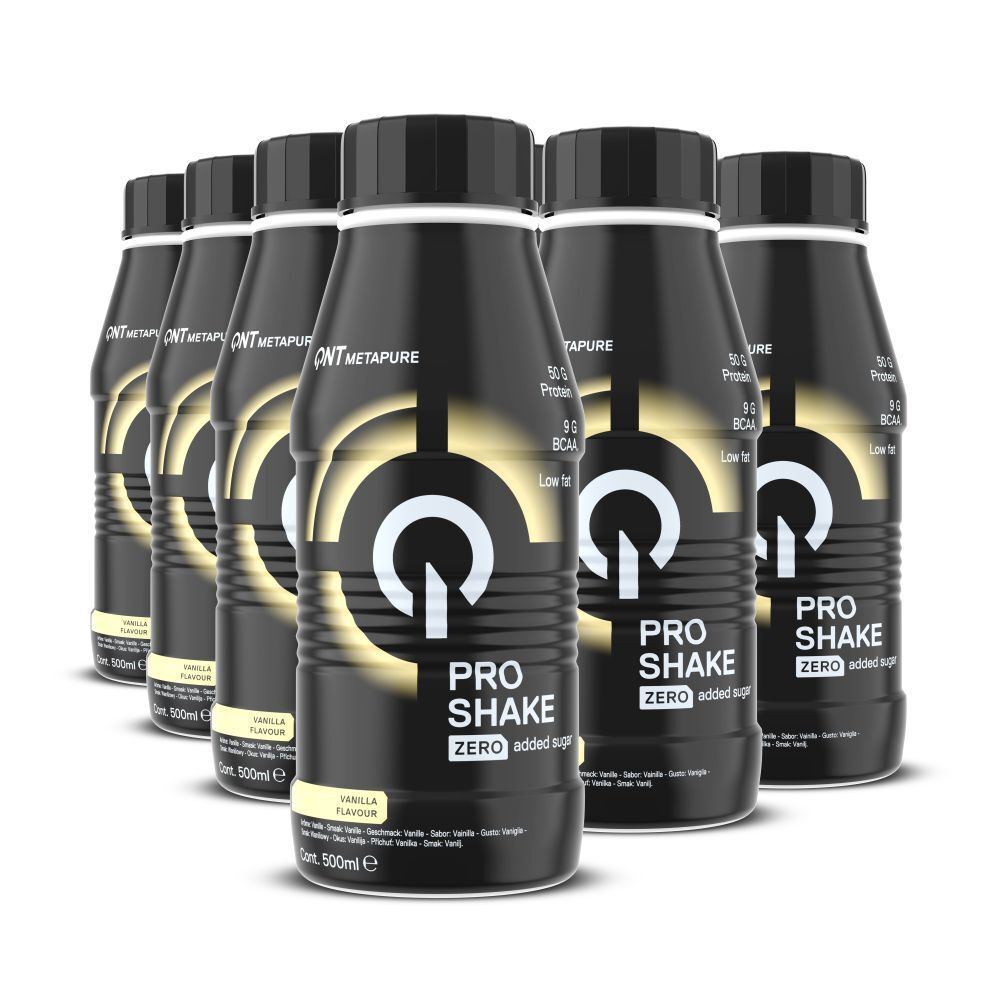QNT Pro Shake (50 g Protein, ohne Zuckerzusatz und BCAA) Vanille