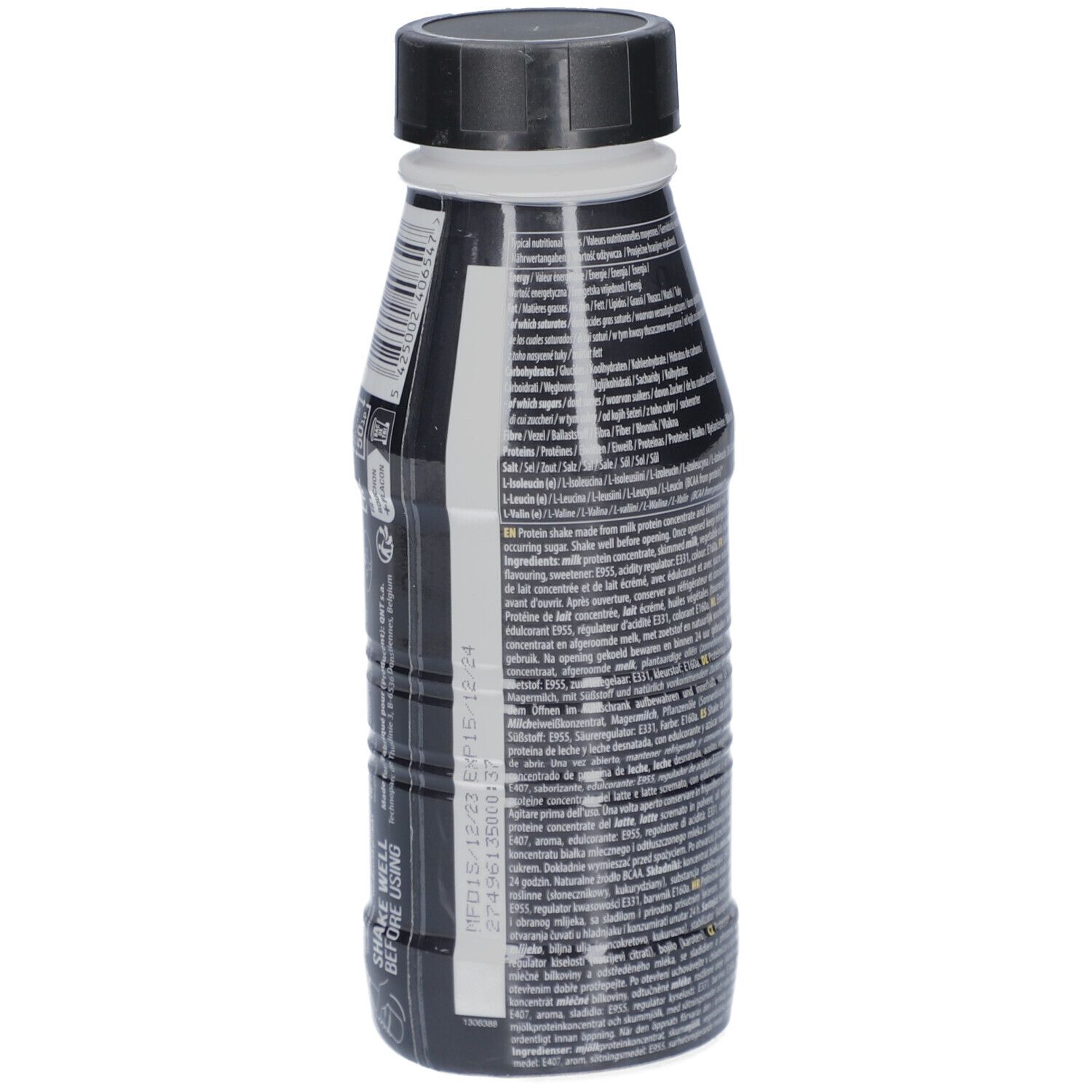 QNT Pro Shake (50 g Protein, ohne Zuckerzusatz und BCAA) Vanille
