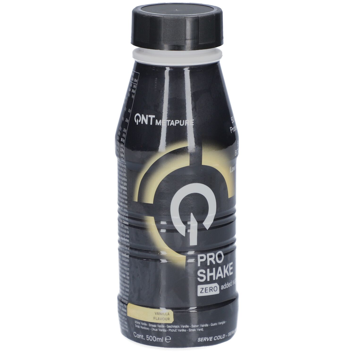 QNT Pro Shake (50 g Protein, ohne Zuckerzusatz und BCAA) Vanille