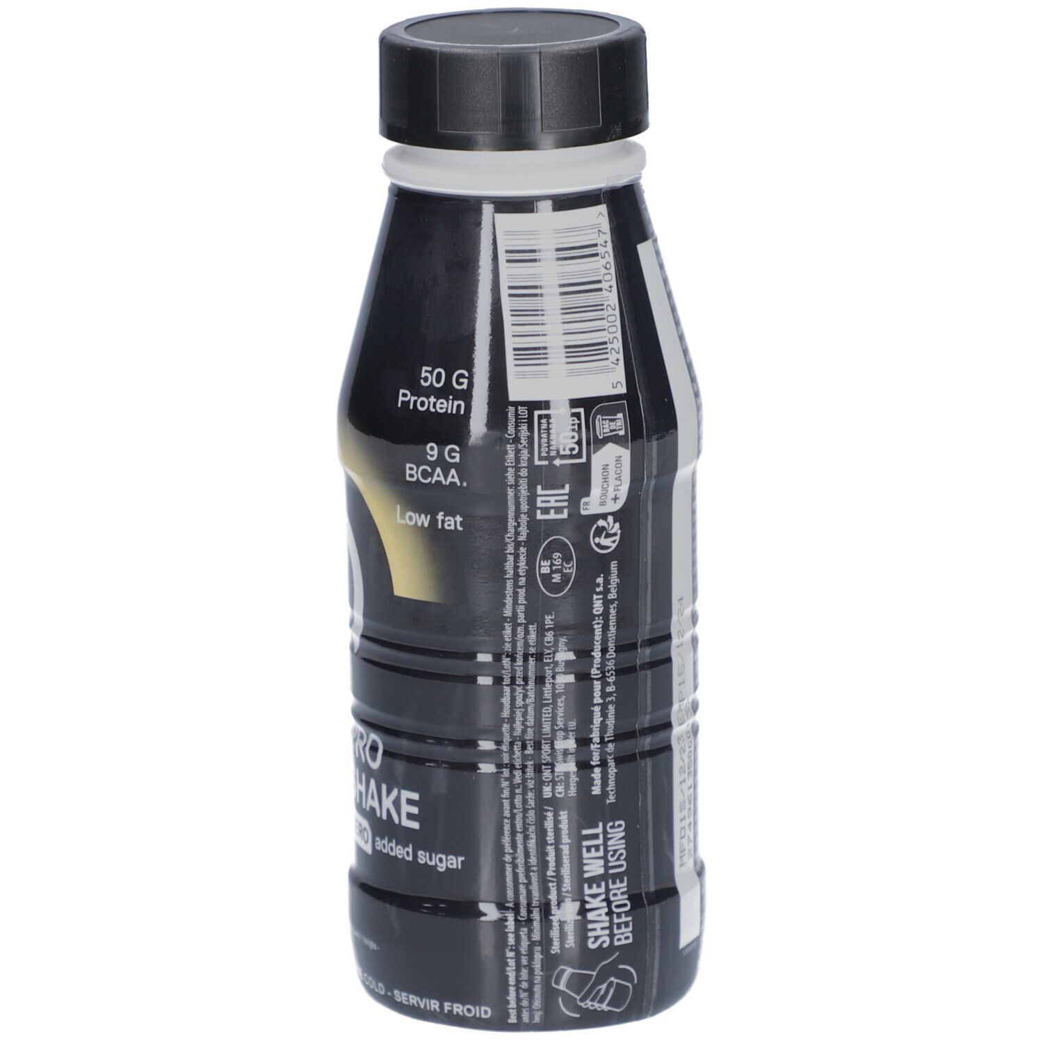 QNT Pro Shake (50 g Protein, ohne Zuckerzusatz und BCAA) Vanille
