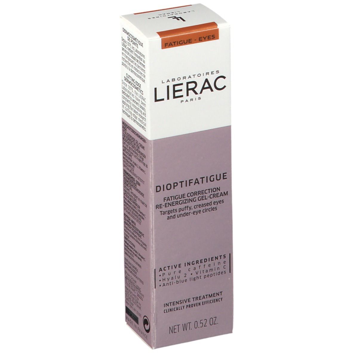 LIERAC Dioptifatigue Gel-Crème redynamisant correcteur fatigue
