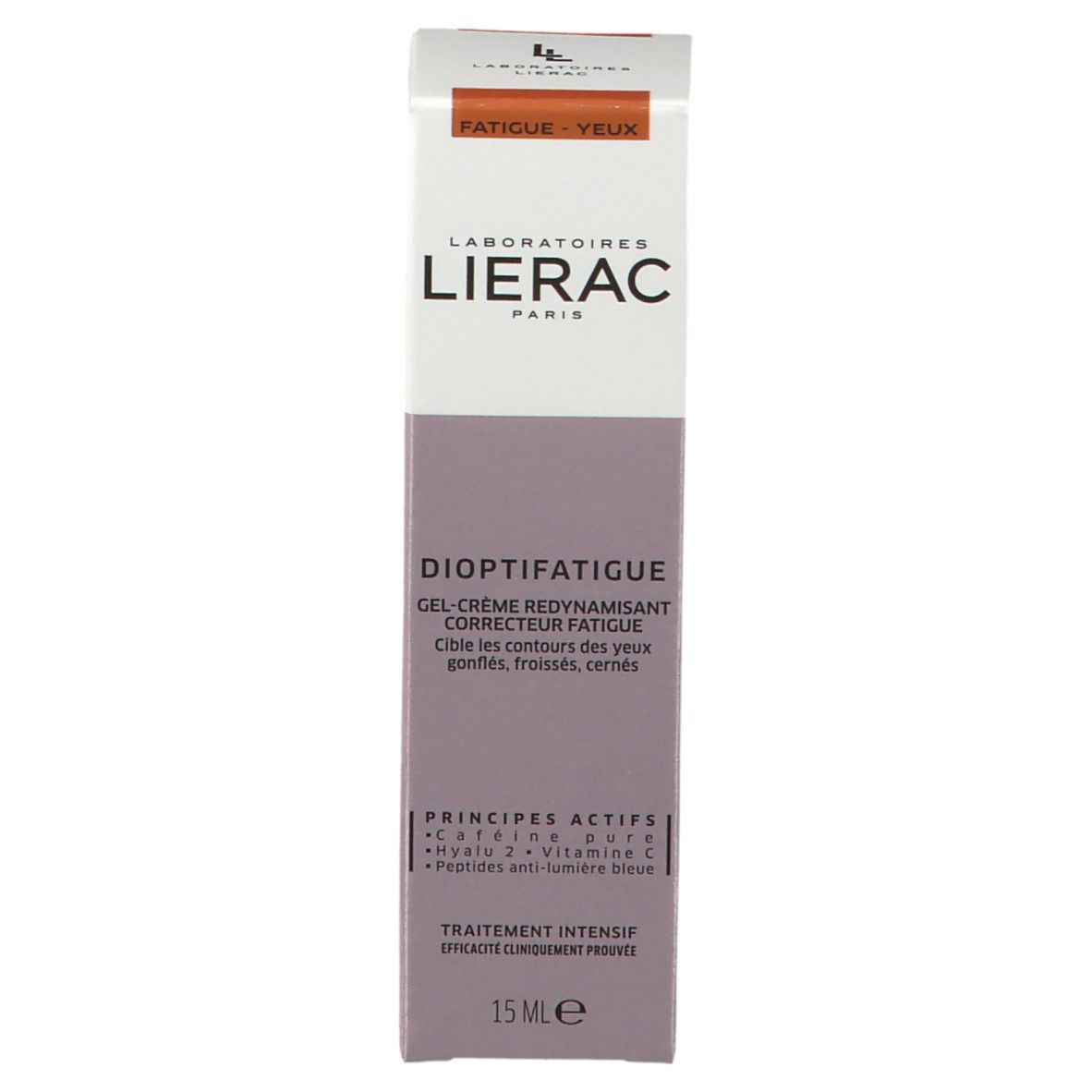LIERAC Dioptifatigue Gel-Crème redynamisant correcteur fatigue