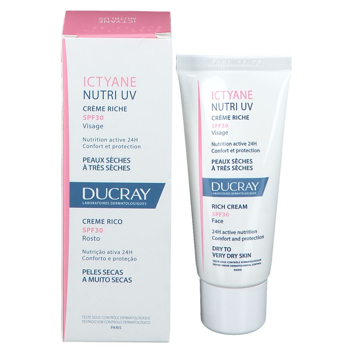 DUCRAY ICTYANE Nutri UV reichhaltige Creme SPF 30