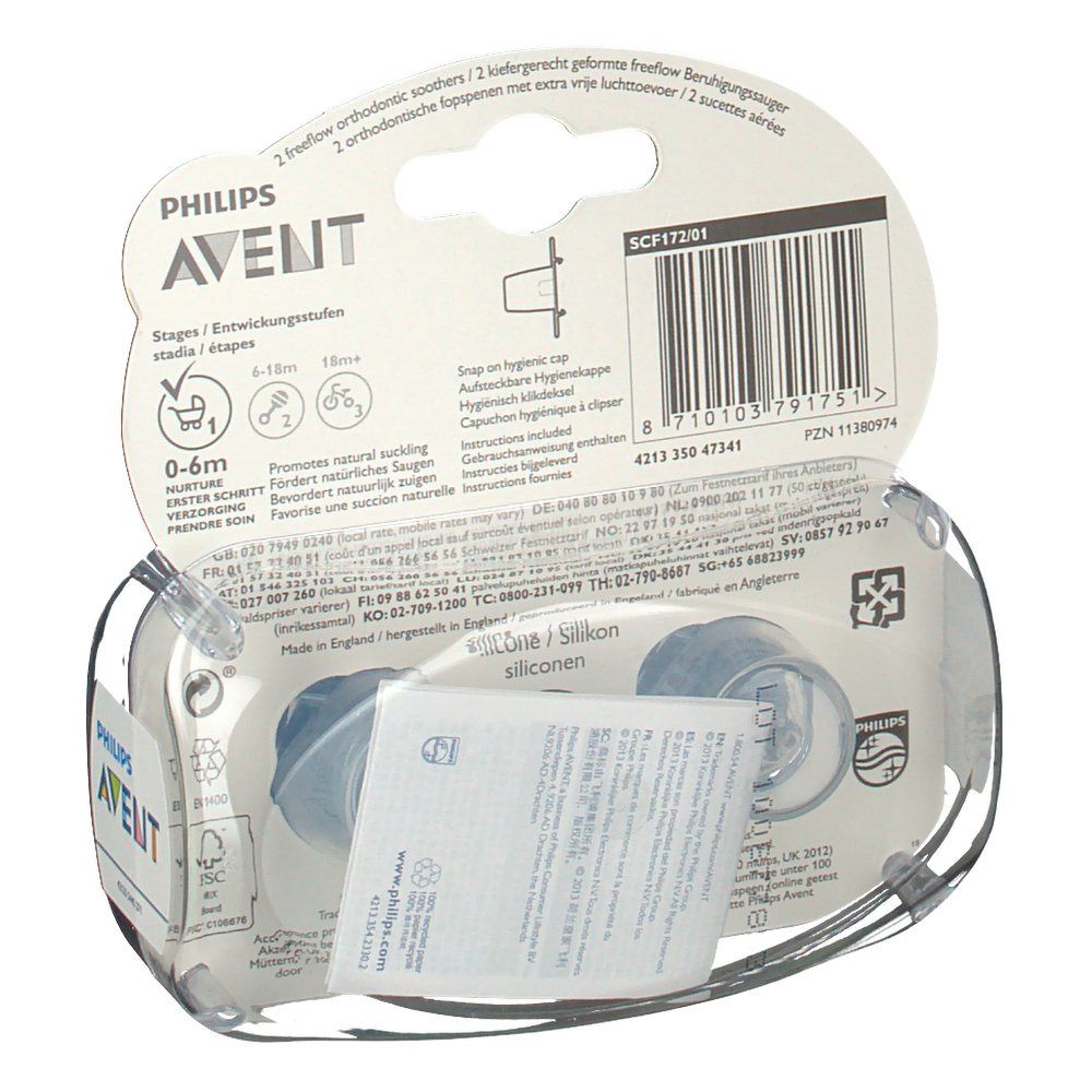 Philips® AVENT Freeflow Beruhigungssauger 0-6 Monate