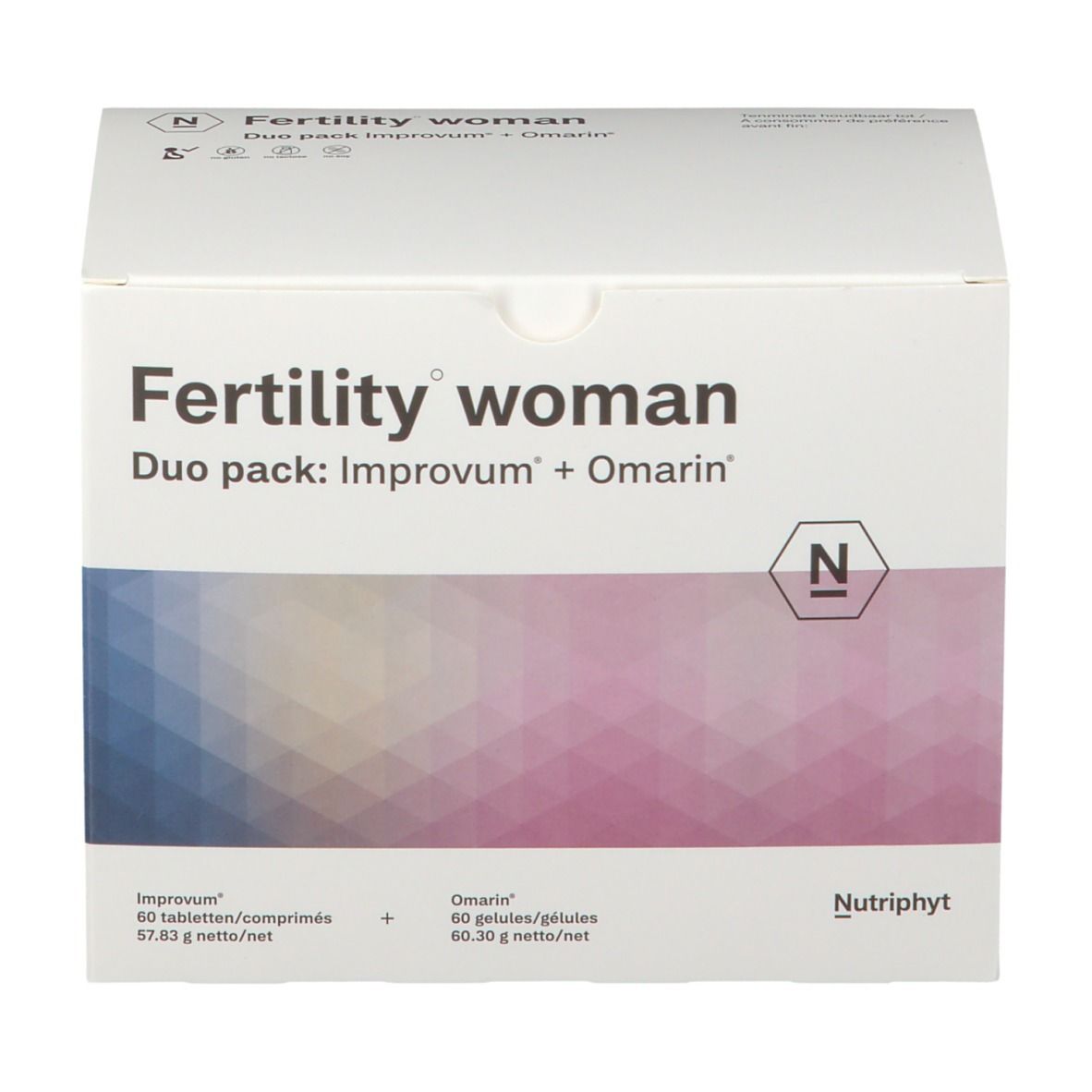 Fertility women Dou pack Improvum® + Omarin®