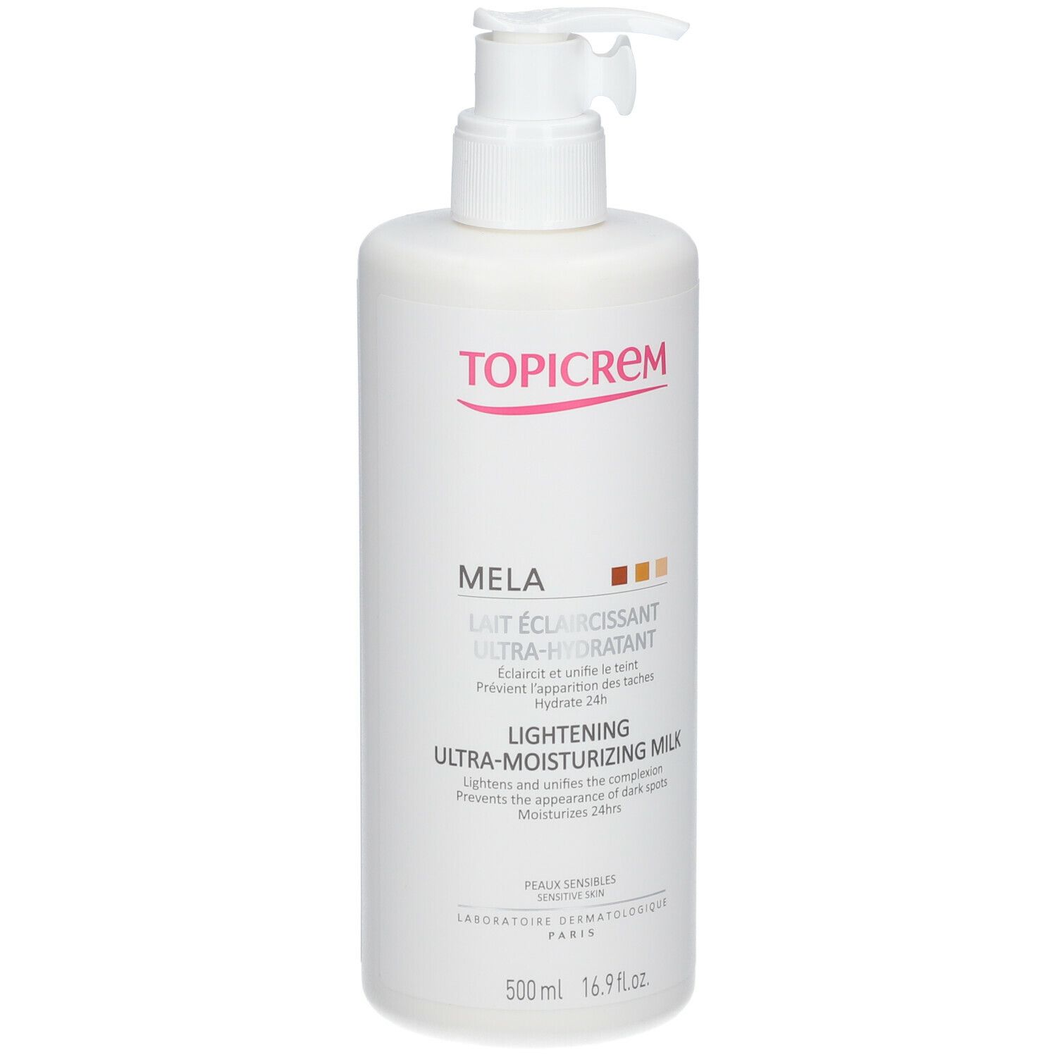 TOPICREM MELA Lait éclaircissant ultra-hydratant