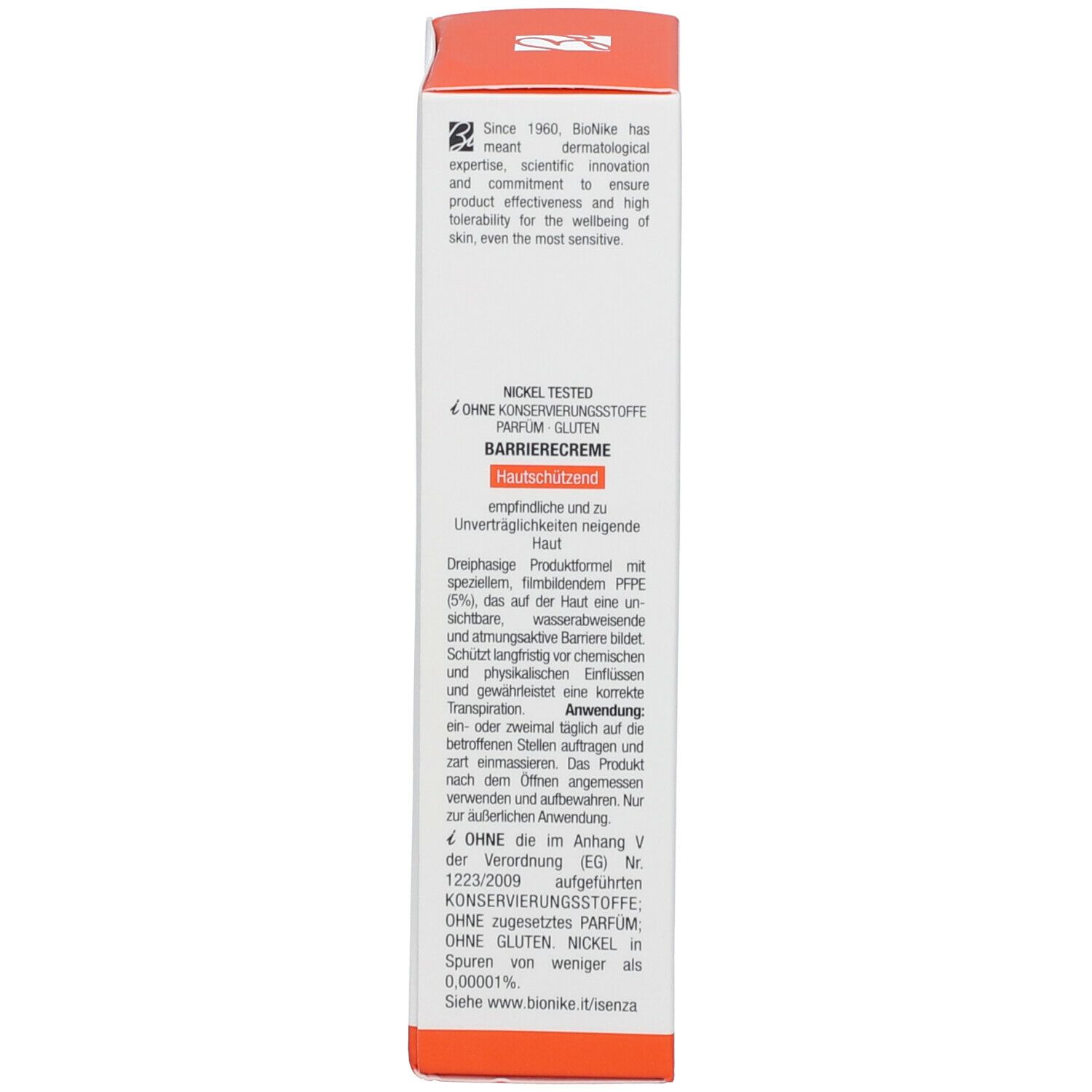 BioNike TRIDERM CINQUE Barriere-Creme