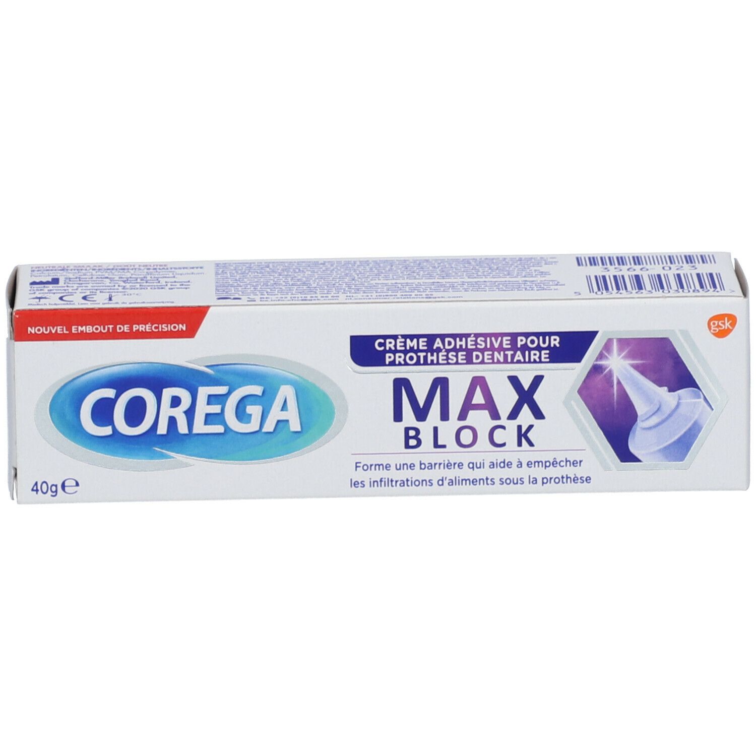 COREGA Max Block Crème Adhésive