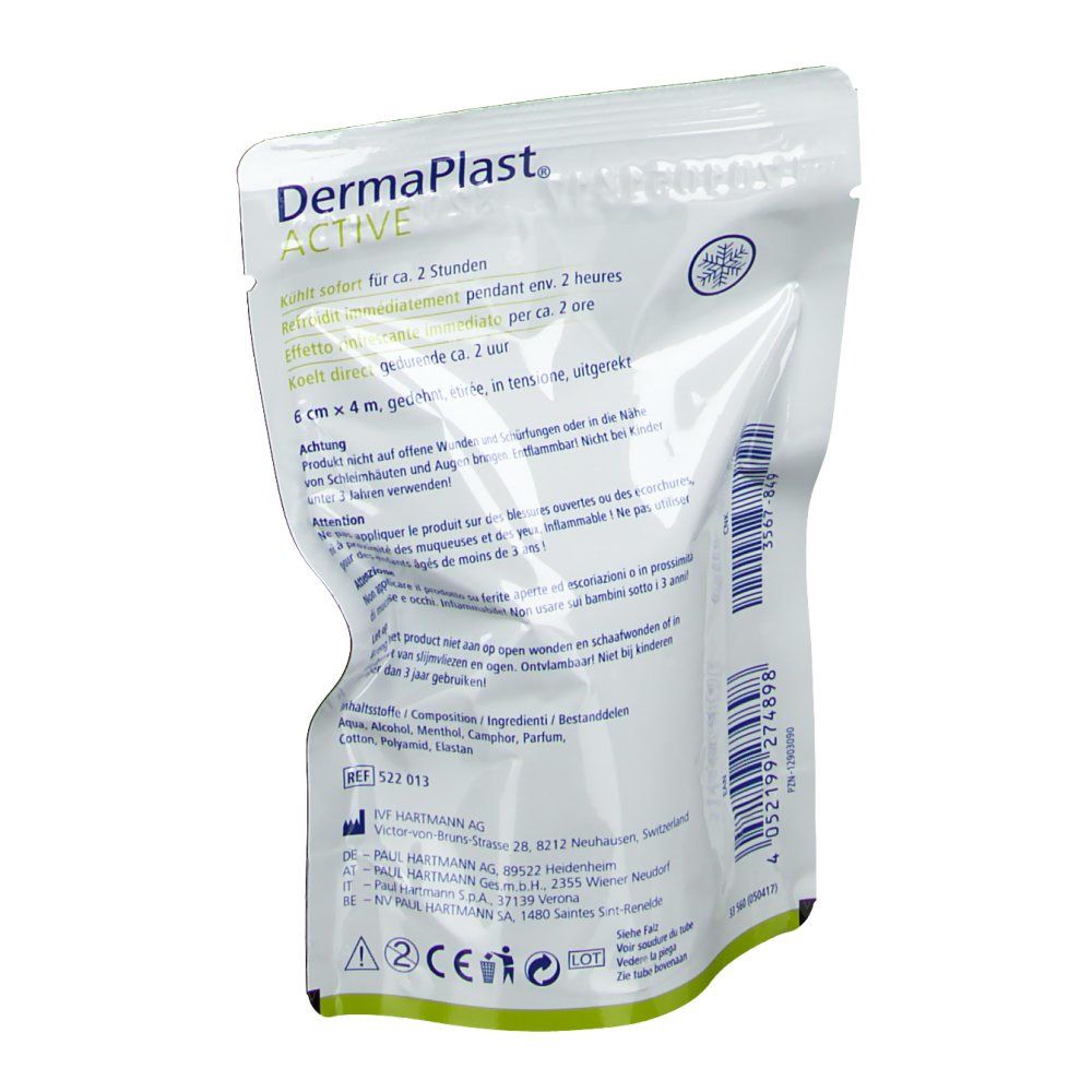Dermaplast® Active CoolFix Bandage 6 cm x 4 m
