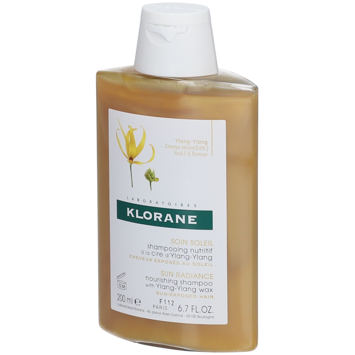 Klorane Soin Soleil Shampooing Nutritif à la Cire d'Ylang-Ylang